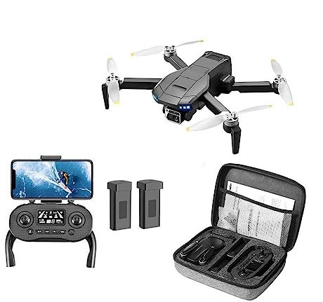 UPIKIT Drone GPS Professionale con videocamera HD 4K, 2 batterie consentono 50 Minuti di Volo prolungato, Ritorno Automatico e Follow Me Intelligente, Ideale for Principianti Adulti