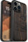 Carveit Magnetic Wood Case for iPhone 15 Pro Max [Solid Wood & Black Soft TPU] Shockproof Protective Cover Unique Wooden Compatible with magsafe (Eternal Tree -Blackwood)