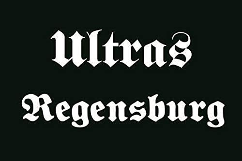 U24 Aufkleber Ultras Regensburg Flagge Fahne 8 x 5 cm Autoaufkleber Sticker