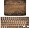 JZ Wood Grain Fall Für MacBook Air 15 with M2 (Models: A2941) Hartschalenkoffer mit Keyboard Cover Set - A