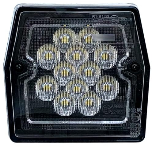 MelTruck® LED Rückfahrleuchte Rückfahrscheinwerfer 12V E9 für LKW PKW Wohnwagen Anhänger