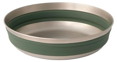 Sea to Summit Detour Stainless Steel Collapsible Bowl Large - Falt-Schüssel green