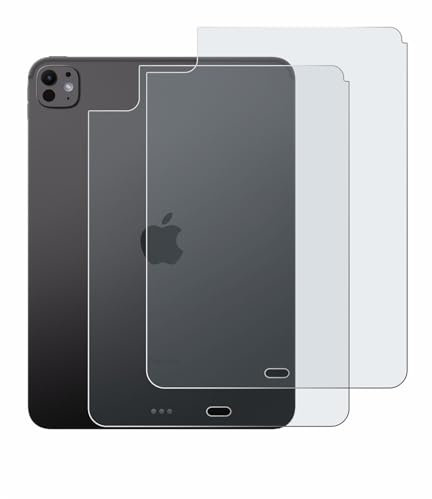 BROTECT Protector Pantalla Anti-Reflejos para Apple iPad Pro 11 WiFi 2024 (Trasero) (2 Unidades) Película Mate Anti-Huellas