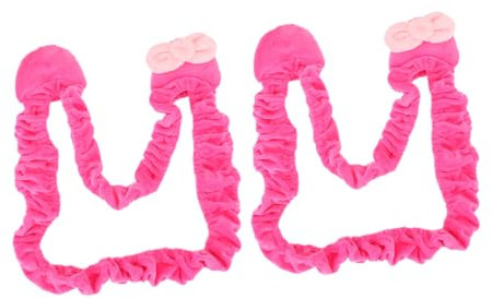 Veemoon 2stücke Elastische Monitorabdeckung Für Computer Mit Katzenohren-design Aus Schützt Vor Staub Und Kratzern Einfach Zu Reinigen Und Anzuwenden