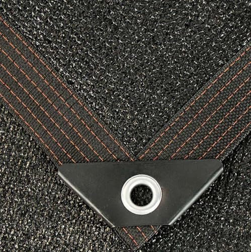 PanHuiWen Filet d'ombrage Serre Voile d' Ombrage Tissu d'ombrage, 90% UV, pour la Couverture Végétale Serre Jardin Pergola Noir,2x3m