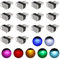 14Pcs USB Licht Auto Mini USB LED Licht Auto LED Innenbeleuchtung USB Lampe Auto USB Licht Auto USB LED Licht Auto LED Innenbeleuchtung USB Lampe Auto für Auto-Laptop-Computer-Powerbank (7 Farben)