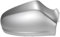 XEBRAD Auto Rückansicht Rechte Seite Spiegel Abdeckung Kappe Ersatz Silber Ton, for Opel, for Vauxhall, for Astra H 2004-2009 Spiegel Schutz Abdeckungen Außen Dekoration Austausch der Seitenspiegelabd