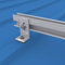 Secure Your Solar Investment Hochleistungs-Aluminiumschienen für einfache Einrichtung auf allen Dachtypen (für 1-Solar-Panel 30 mm)