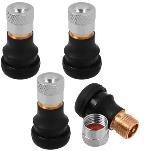 4 pcs Tubeless-Ventil für Elektrofahrräder der Xiaomi-Serie,Tubeless Reifenventil für E-Roller,Tubeless Ventil Ventilverlängerung,Xiaomi Scooter Elektro-Wagen Zubehör
