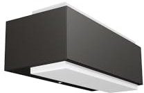 Philips myGarden Stratosphere Aplique LED, luz blanca fría, IP44, iluminación exterior, resistente a la humedad y la intemperie, 4.5 W, aluminio, antracita