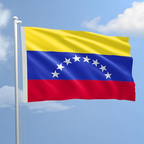 Bandera Venezuela (tela náutico tamaño 100 x 150 al Production