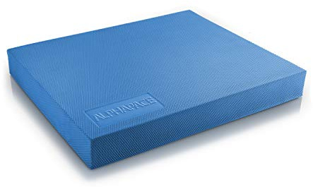 ALPHAPACE Balance Pad L ou XXL + Poster d'exercices Gratuit - Tapis d'équilibre innovant pour Un entraînement Optimal - Amélioration de l'équilibre, de la Coordination, et renforcement Musculaire