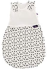Träumeland S0102605 Außenschlafsack LIEBMICH Tropfen schwarz 68/74, mehrfarbig