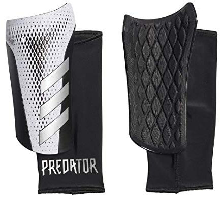 Adidas Predator Sg Lge Mens Shinguards White/Silvermet/Black S