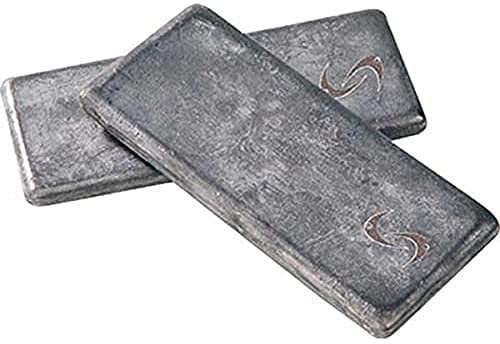 Spetton ACCP-41 Plomo Plano para Chaleco Lastre Accesorios Varios, Negro, 900 g