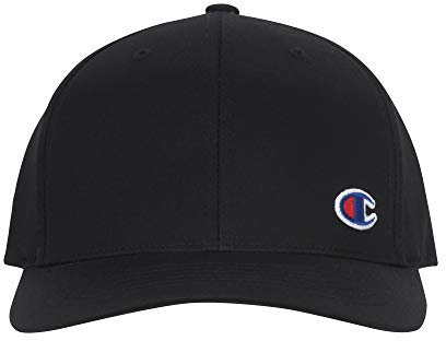 Champion Duncan Flexfit Cap für Herren, Herren, Baseball Cap, Duncan Flexfit Cap, schwarz, Small-Medium