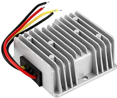 Spannungsstabilisator 12V 5A, DC-Aufwärtsmodul 12V bis 19V 5A 95W Auto-Stromwandler-Adapter Wasserdichtes Antriebsmodul Auto-Netzteil
