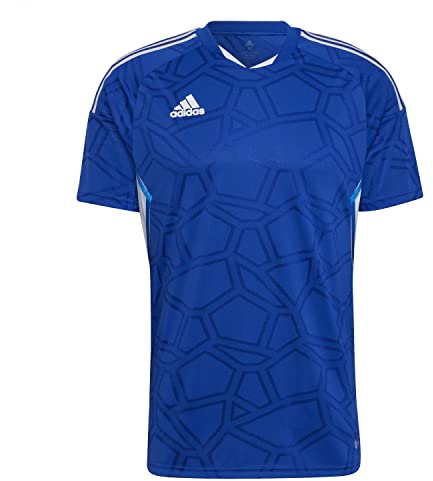 Adidas Herren CONDIVO22 Kurzarm-Shirt, Team Royal Blue/White, XXL