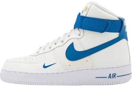 Nike WMNS Air Force 1 High SE - Sail / Blue Jay / White / Metallic Gold, Sail/Blue Jay-white-metallic Gold, 3.5 UK