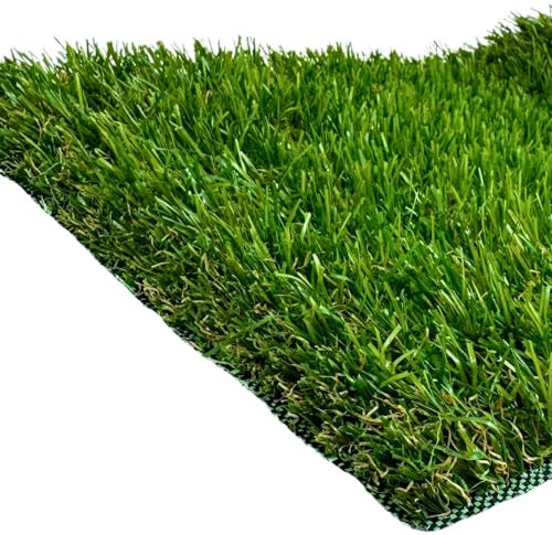 Cesped Artificial 30mm. En Rollos de Multi-Medidas de Corte a Elegir. Cesped Artificial Terraza, Jardín, Exterior. Mod Nerja. (2mx12m = 24m2)
