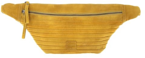 FREDsBRUDER Leder Gürteltasche Umhängetasche Hoza Beltbag Capri Yellow senfgelb