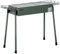 Outsunny Barbecue a Carbonella con 2 Griglie in Acciaio, BBQ Portatile a Carbone con Cestini Laterali e Gambe Rimovibili, 94x39x70cm, Verde Scuro