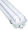 Vigevee LED Feuchtraumleuchte Wannenleuchte 120cm 2 x 18w 3600LM Neutralweiß 4500K Doppelt T8 LED Röhre, IP65 Wasserfest Feuchtraumlampe Werkstattlampe für Garage, Keller, Büro - 1 Stück