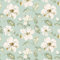 Yomshi White Gardenia 41cm x 3m Floral Wallpaper Self Adhesive Wallpaper Removable Green Sticky Back Plastic Roll Waterproof Oil-Proof Contact Paper for Home Bedroom Cabinets