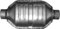 POLMO 00.262 Mittelschalldämpfer Universal Vorne 50mm