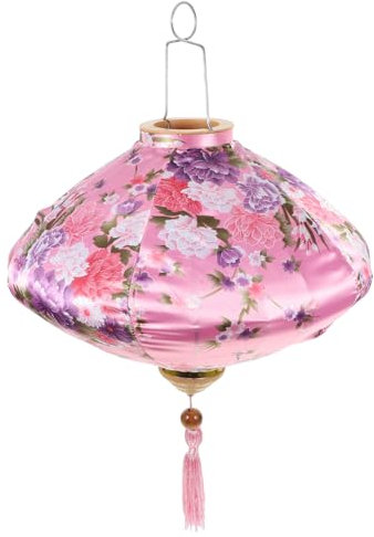 Amosfun Dekorative Chinesische Laterne Aus Hängende Laternenornament Für Frühlingsfest Neujahr Partydeko Vielseitig Einsetzbar Für Haus Und Garten