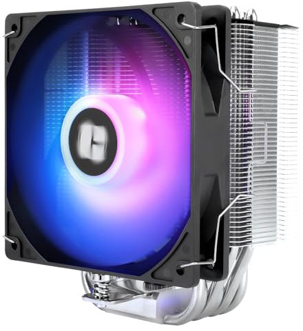 Thermalright Burst Assassin 120 SE ARGB CPU, 6 dissipatori di calore, ventola PWM da 12 cm, tecnologia AGHP per Intel LGA1851/1700/115X/1200&AM4/AM5, 148 mm di altezza