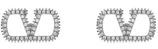 Sterling Silber Ohrringe - Hypoallergene Vergoldete Ohrringe mit Buchstaben V und Geometrischen Tropfen - Gold Hängend - Dupes - Schmuck Geschenke für Frauen - Muttertag