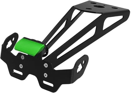 XWDPDNHHD Tail Tidy Kennzeichenhalter Für Motorrad, Halterung Für Rücklicht, Kennzeichenhalter Für Rücklicht, Feste Halterung Für Yamaha YZF R125 MT-125 2015-2020 Verstellbare Halterung(GRÜN)