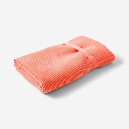 NABAIJI Mikrofaser L Handtuch gestreift Coral