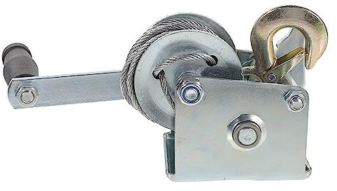 Elevador eléctrico Cabrestante pequeño de 500 Lb, Mini remolque de mano for el hogar, trinquete de 18x13cm, barco de 500lb, Metal for coches, mejoras for el hogar, manejo de carga