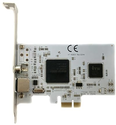 ZEPFJHE Plugs and Play PCIE-Erweiterungskarte Video-Capturing-Karte für klare Video- und Bildaufnahme, Zubehör PCIE-Erweiterung