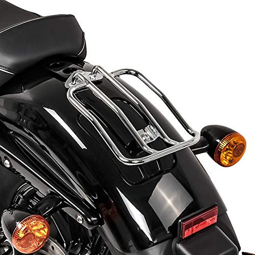 Porte-Bagages pour Harley Davidson Sportster 1200 Custom (XL 1200 C)/ CA (XL 1200 CA)/ CB (XL 1200 CB), 1200 Low (XL 1200 L), Nightster (XL 1200 N), Roadster (XL 1200 R) Craftride Chrome