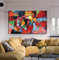 Sky art Modernes Filmposter, Boxen, Sport, bunte Leinwand, HD-Druck, Wandkunst für Esszimmer, Bild, Dekoration, Kunstwerk, fertig zum Aufhängen 32x48
