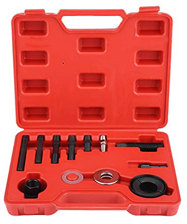 Extractor de polea automotriz Instalador de polea Bomba de dirección asistida Alternador Extractor de Extractor de polea e instalador Kit para alternadores de dirección asistida