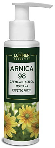 Arnica per Cavalli Uso Umano 100ml, Crema Arnica Forte e Artiglio del Diavolo per Massaggi ad Articolazioni e Muscoli, Formula Naturale Concentrata ad Azione Rapida Made In Italy LUMINER