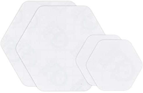 GEAR AID Tenacious Klebeband-Reparaturflicken für Jacken, Zelte, Outdoor-Ausrüstung und technische Stoffe, 7,6 cm rund, 6,3 cm und 3,8 cm Sechskantformen, Farb- und Größenoptionen