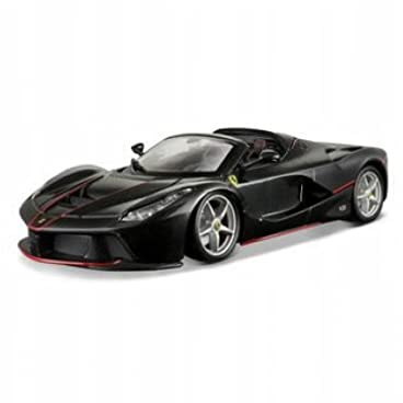 Bburago Kompatibel mit Ferrari F70 LaFerrari Aperta Schwarz 1:24 18-26022