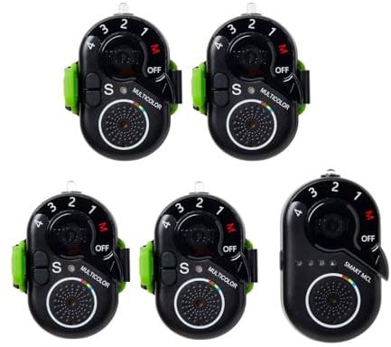 Madcat Smart Alarm MCL Set 4+1 Multicolor - Bissanzeiger Set, Bissmelder zum Wallerangeln