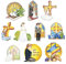 Ideen mit Herz 3-D Motive, ausgestanzt, ca. 7-10 cm, 10 Stück im Beutel | Bilder zum Basteln & Dekorieren | Grußkarten selber machen | Bildmotive für Scrapbooking & DIY-Deko (Jugend & Kirche)