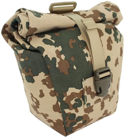 Zentauron ABC MOLLE-Tasche für Gasmasken I Befestigung an Plattenträger und Schutzwesten I Taktische Tasche für ABC Ausrüstung
