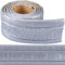 CRASPIRE 88 x 3 Pollici Argento 3D Cornice Decorativa Adesiva in Schiuma Flessibile per Carta da Parati, autoadesiva, Rimovibile, Bordo Specchio, Linee murali, Decorazione Fai-da-Te per Hotel