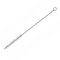 RYGRZJ Reusable Drinking Straw Cleaning Brush Straw Tube Pipe Cleaner Nylon Stainless Steel For Straws Cleaning Handle Brushes Long
