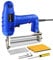 2-in-1 Nails & Staples Gun Heavy Duty Electric Woodworking Nailer Tools with 100 Nails and 300 Staples Ideal for Woodworking/Decorating/Construction Jobs 18GA Corded Brad Nailer Gun