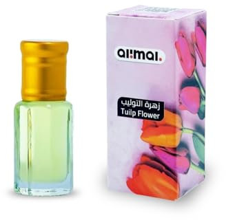 AliMal® Premium Tuilp Flower Parfümöl | Ätherische, naturreine und alkoholfreie Öle | Arabischer Duft für Damen & Herren | Parfüm-Duftessenz, Duftöl, Parfum, Unisex, Hautfreundlich, 6 ml