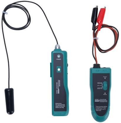 Underground Cable Locator, Underground Wire Locator Cable Tracer, Wall and Underground Pipeline Wire Detector, Underground Cable Tester Wire Locator Tracker Detector